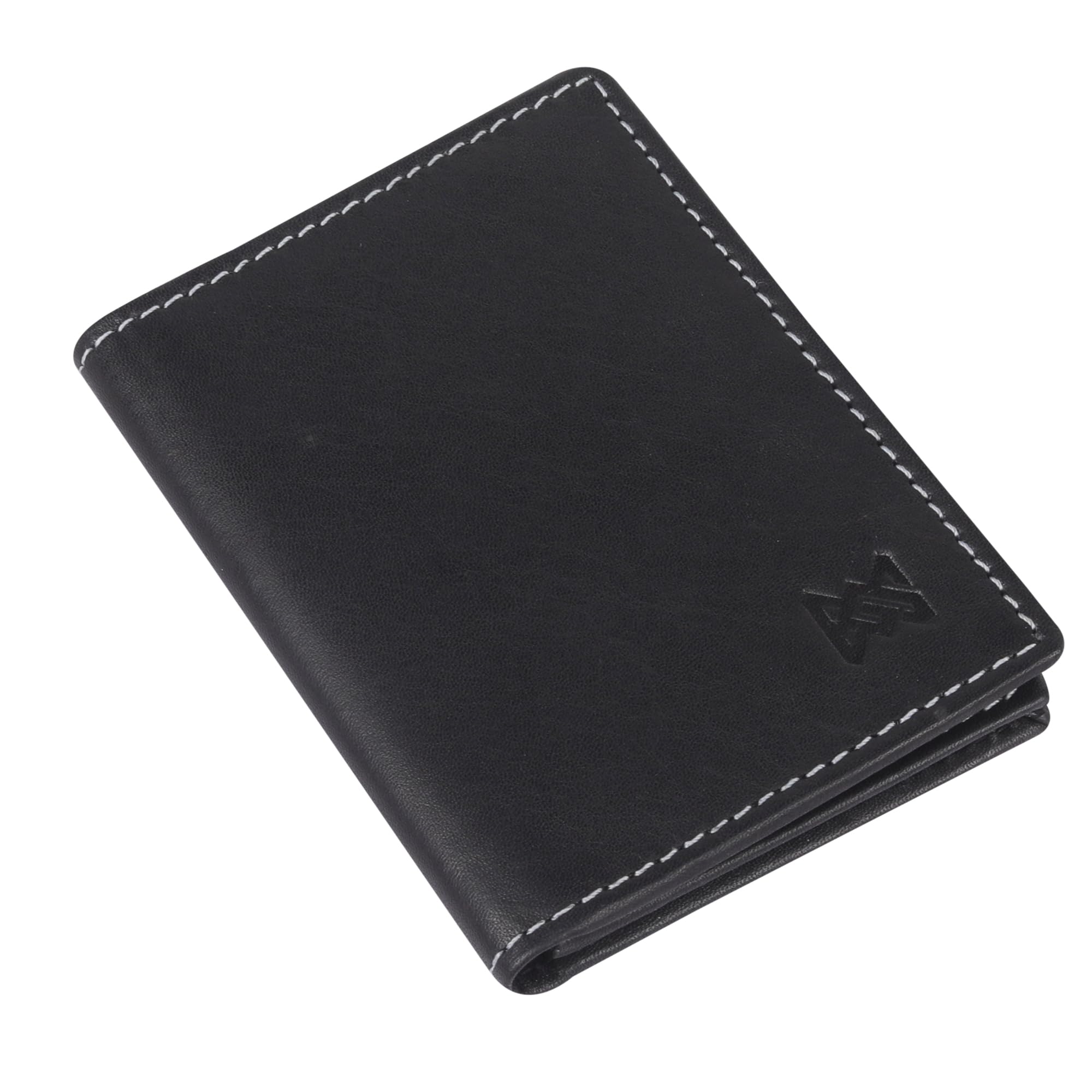 bugoshe Leather Credit & Business Card Holder - RFID Protection, Wallets for Men & Gifts (Nappa Black)-picture-18