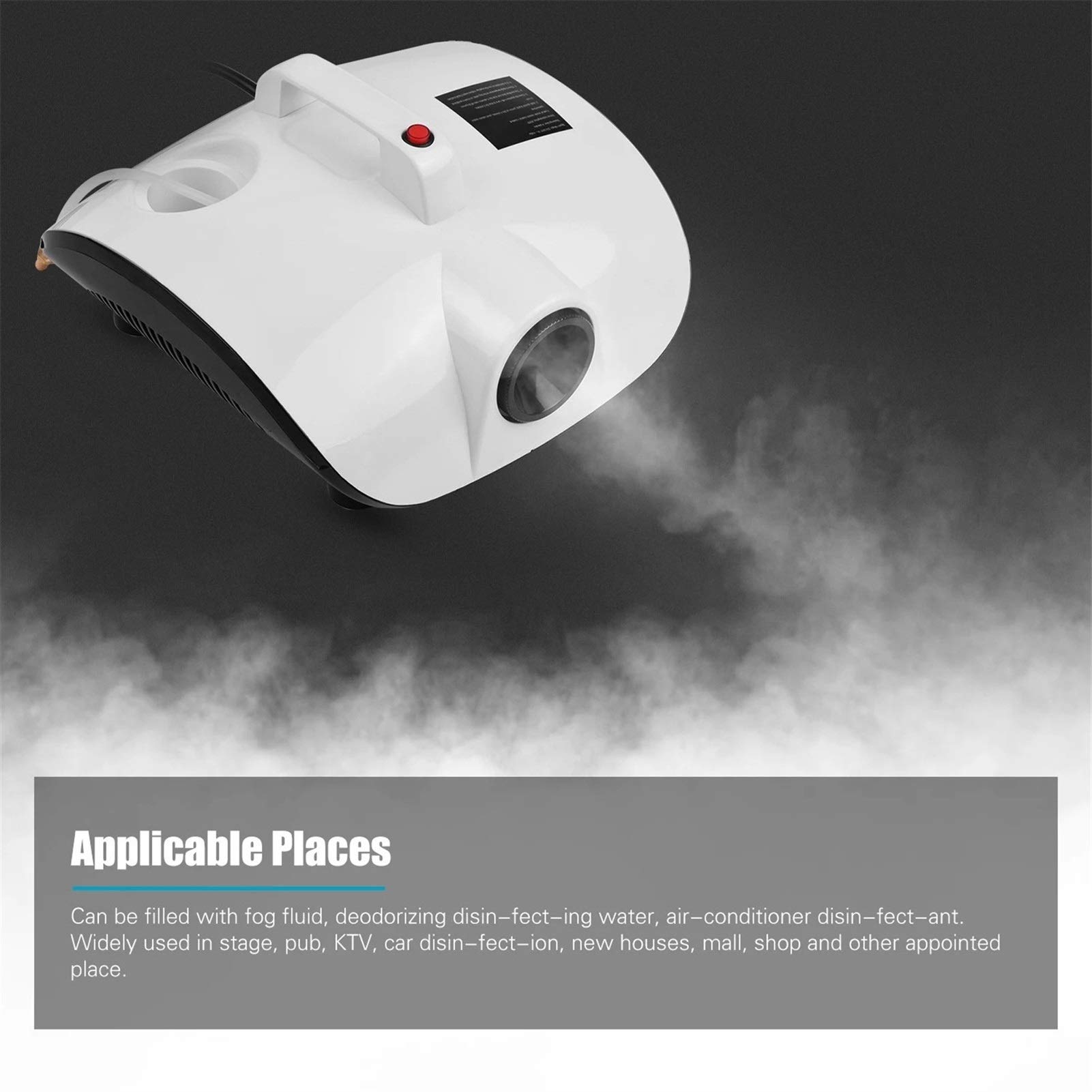 Amazon.co.jp: スモークマシーン 900Wパーティースモークマシンバー