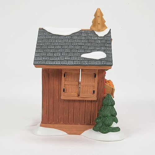 Miniatura 4 de Department 56 Dickens Village Market - Soporte de frutas iluminado para edificio, 4.8 pulgadas, multicolor