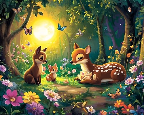 LELEMON Rompecabezas de princesa de Disney en una caja de metal, 100 piezas blanco nieve y los siete enanos rompecabezas para niños de 4 a 8 años,