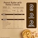 Sundrop Peanut Butter with Honey | Crunchy, 462g | Premium Roasted Peanuts | 23g Protein | 7g Dietary Fiber | No Added Preservatives & Zero Trans Fat | Nut Butter | Smooth Peanut Butter gallery image