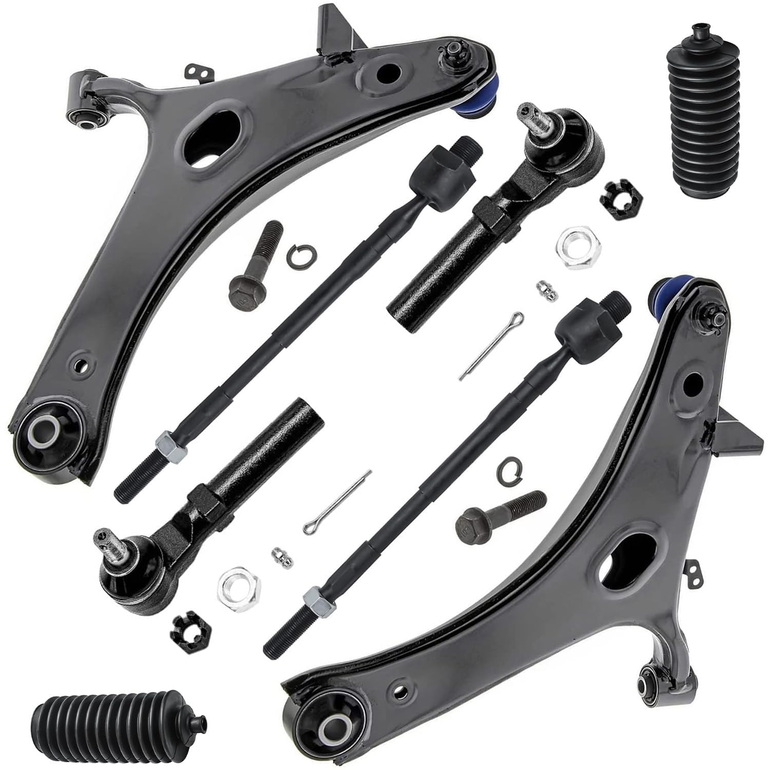 Detroit Axle - 8pc Front End Control Arms Kit for 2011-2014 Subaru Impreza