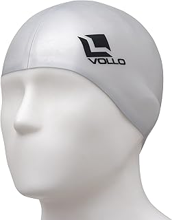 Vollo Touca de Natação de Silicone