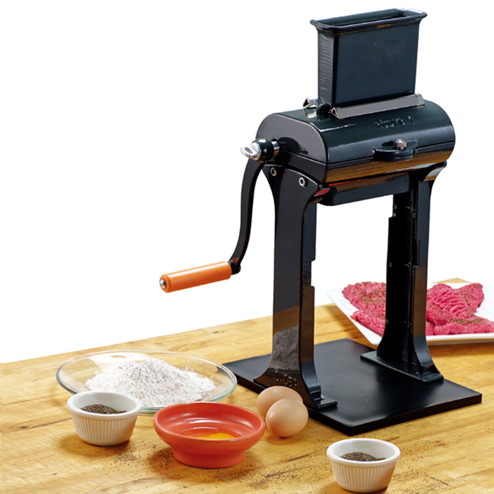 Cryfokt Vertikale Manuelle Hochleistungs-Fleischwürfelmaschine, Fleischklopfer, Schneidemaschine für die Küche zu Hause, Edelstahl, 5450 G