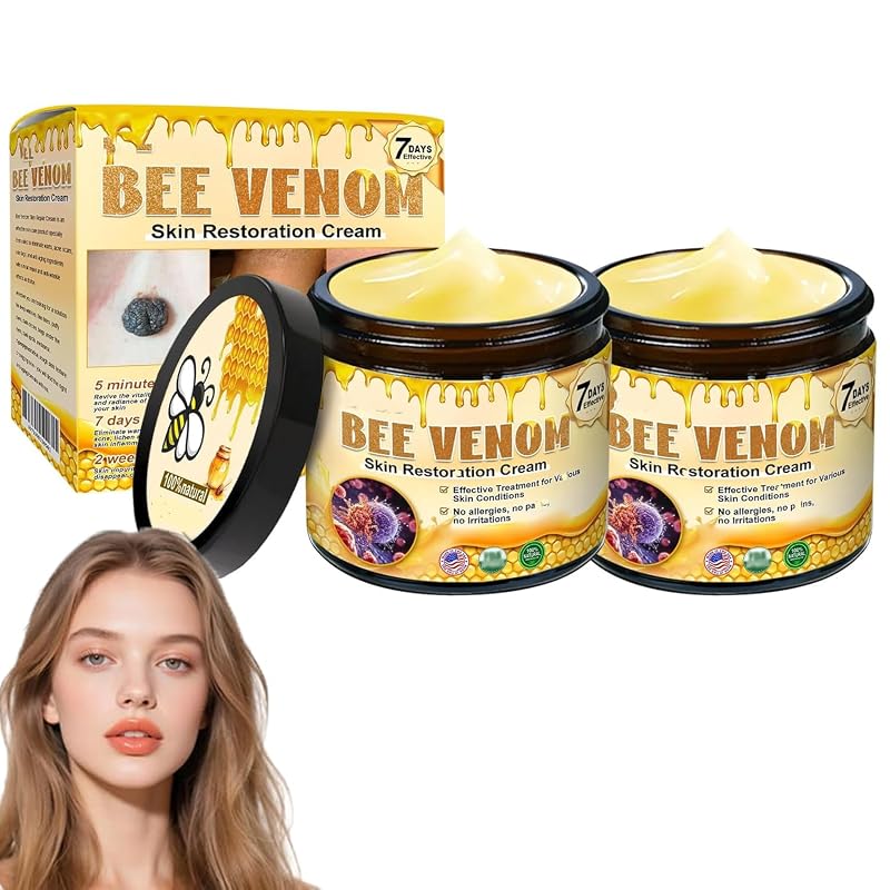 Creme facial com veneno de abelha Bicotand, Pacote com 2