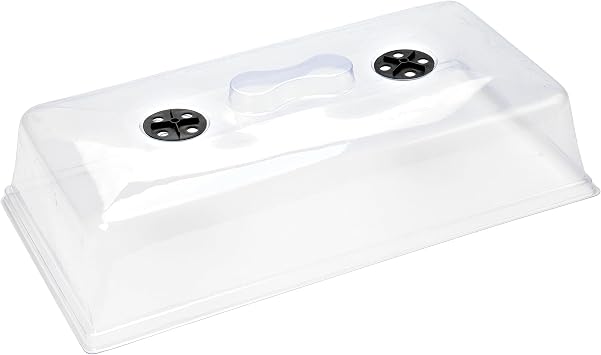 Bootstrap Farmer 32 Cell Seed Starter Kit, 2-Pack with 6 Inch Domes and Heavy Duty 1020 Trays, Reusable Propagation System for Commercial Growers