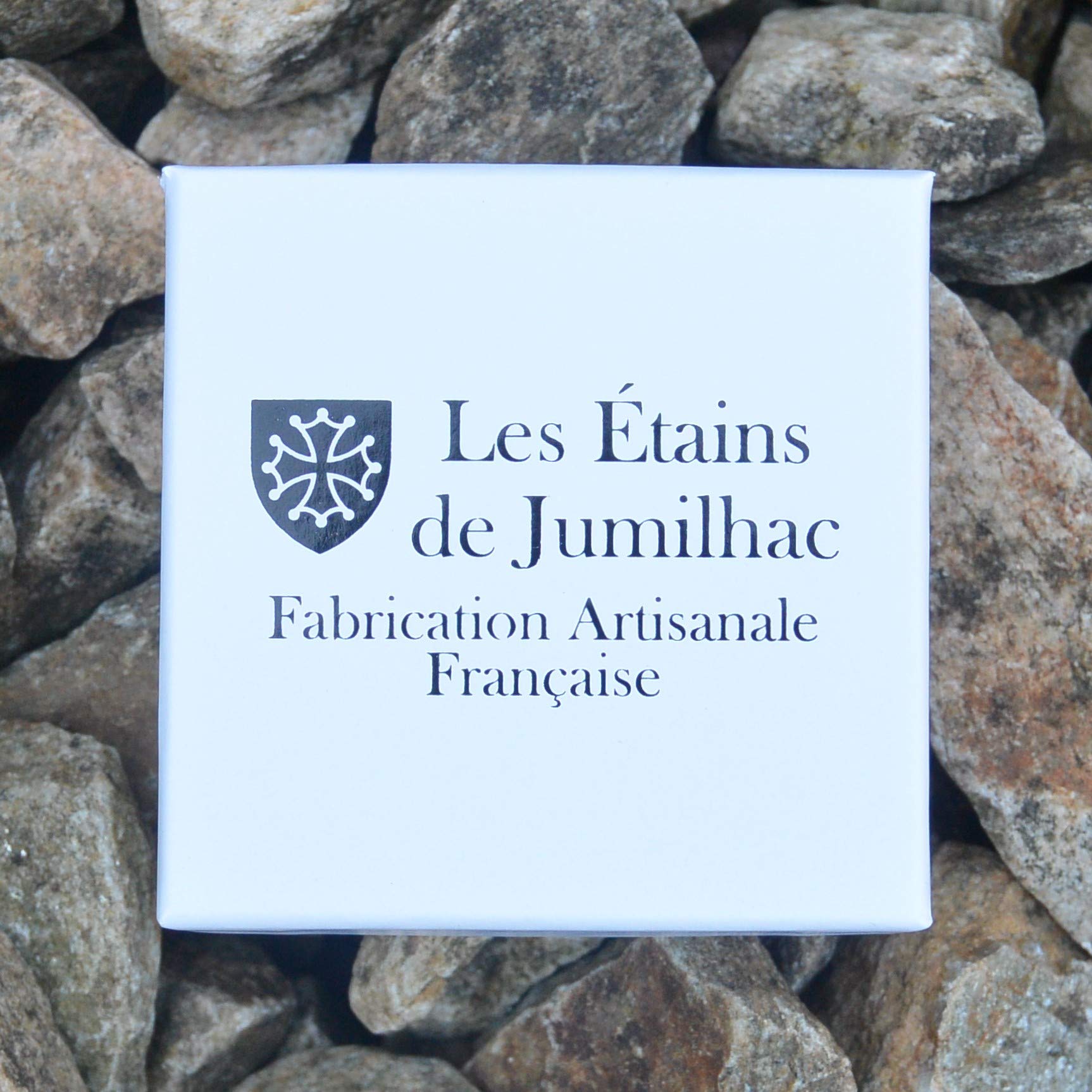 Les Etains de Jumilhac Bol à Bibelots Monnaie du Pape, Vide-Poches ou Bol à Bagues Monnaie du Pape. Fait Main en Etain. Fabrication Artisanale Francaise, par William Sturt