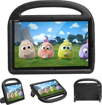 Kids Case for Huawei MediaPad M5 10.8 inches/MediaPad M6 10.8 inches, Lightweight Shockproof Kid-Proof Cute Cover with Handle Kickstand for Huawei MediaPad M5 10.8 inches/MediaPad M6 10.8 inches