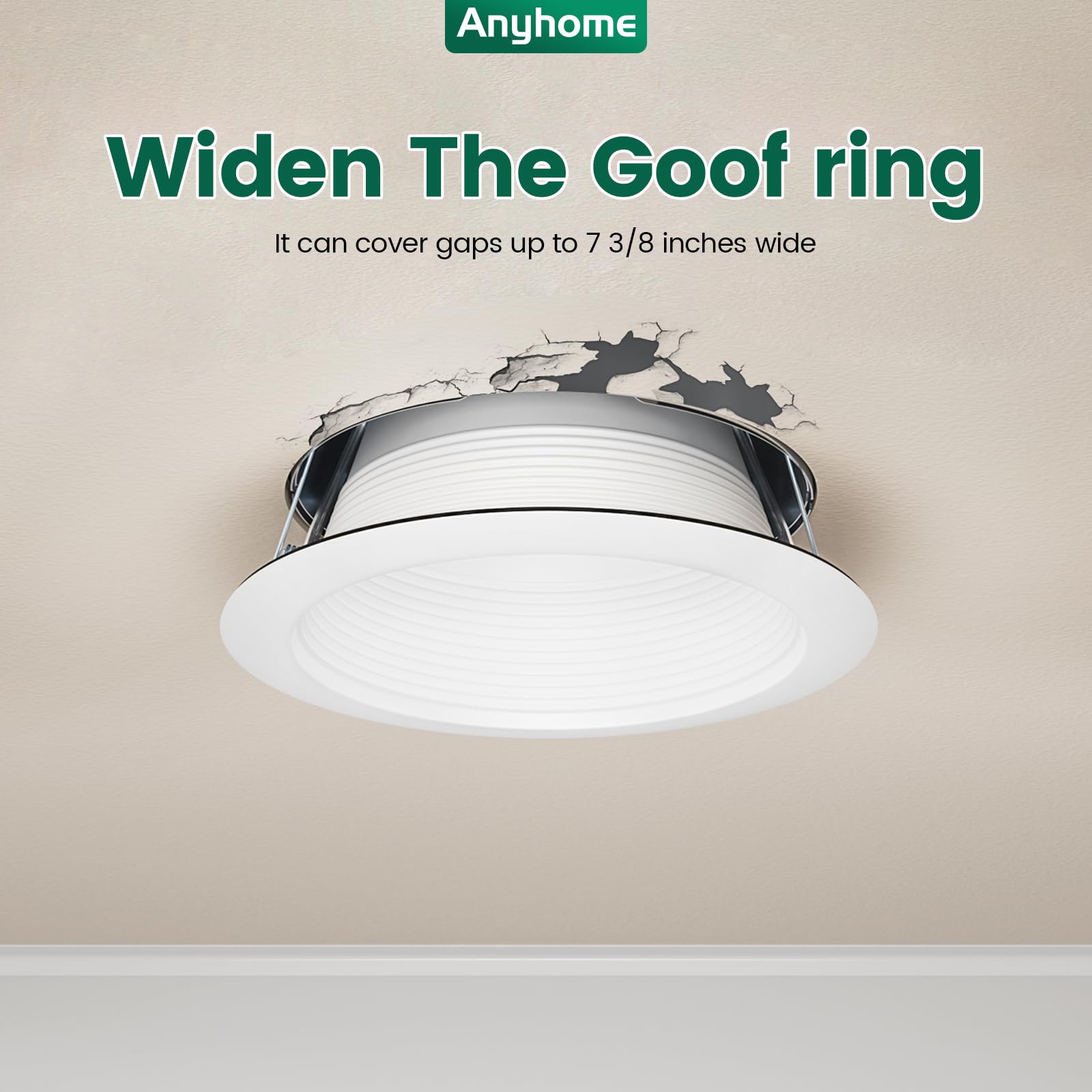 Recessed Light Trim - 12 Pack 6 Inch -6 Recessed Light Trim - 12 Pack 6 Inch -6