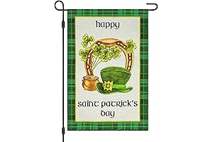 Traditional St. Patrick's Day Yard Flag