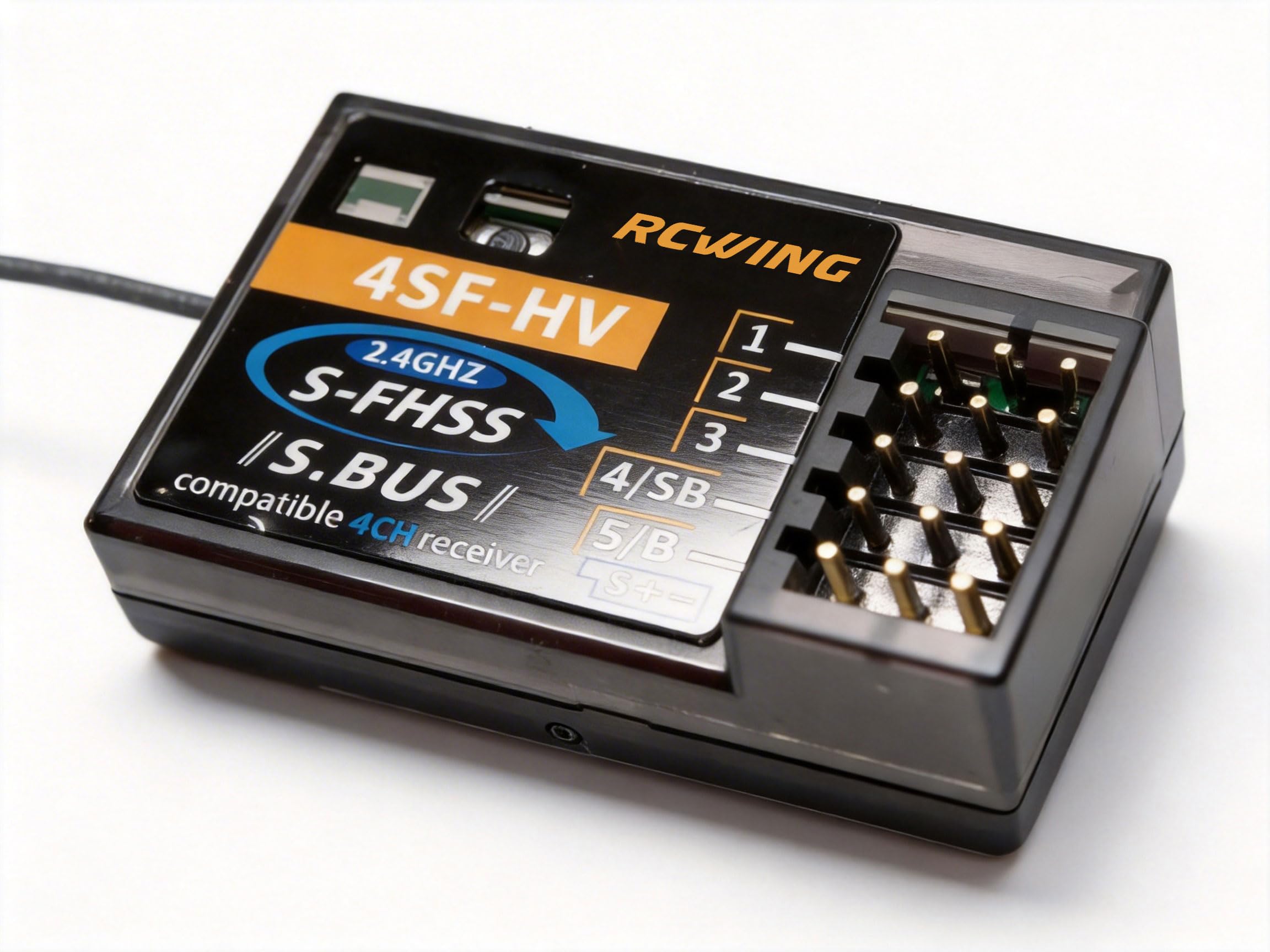 Amazon | RCWING コロナ4SF-HV受信機 FUTABA互換 S-FHSS対応 3.6~8.5V Amazon | RCWING コロナ4SF-HV受信機 FUTABA互換 S-FHSS対応 3.6~8.5V