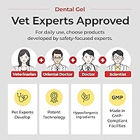Vista 7 de JAYU PET Gel dental - Pasta de dientes para perros y gatos, eliminación de placa y sarro, limpieza de dientes y ambientador de aliento, cuidado