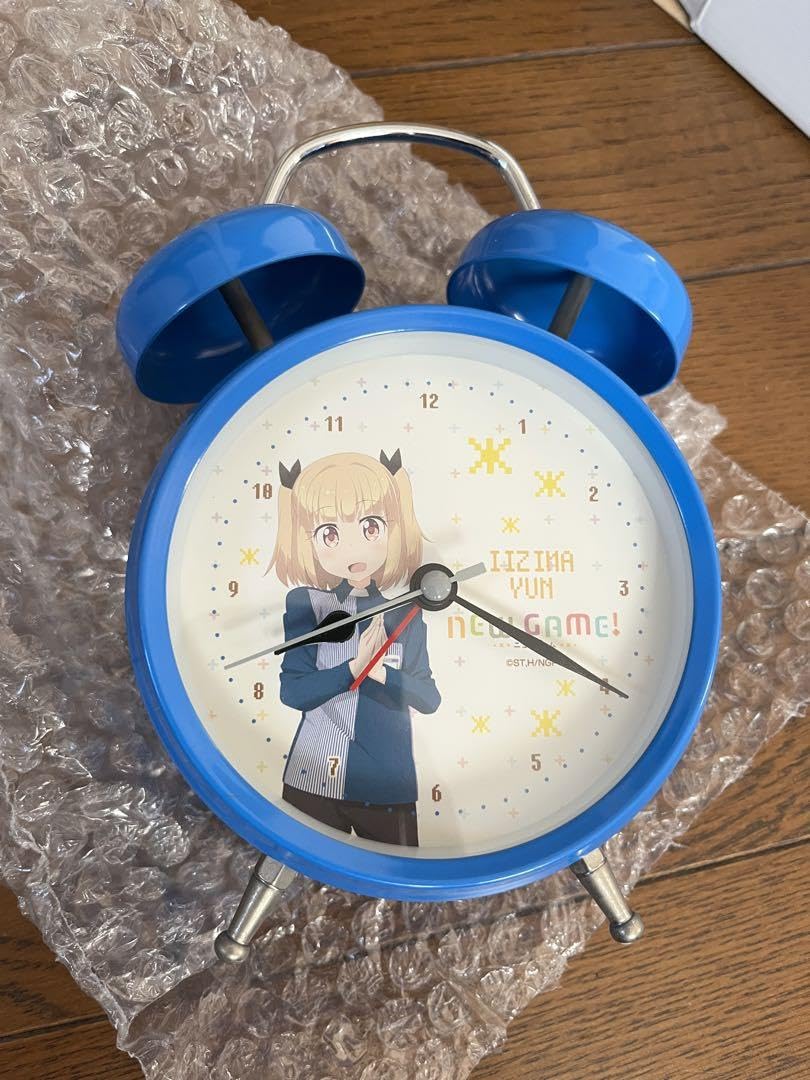 NEW GAME オリジナルボイス入り目覚まし時計