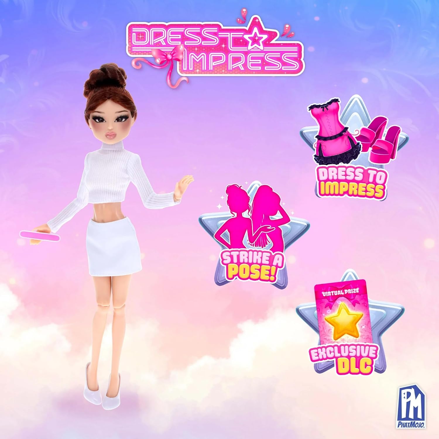 Dress To Impress - Lana Fashion Doll (12" Tall, Series 1) [Include DLC]