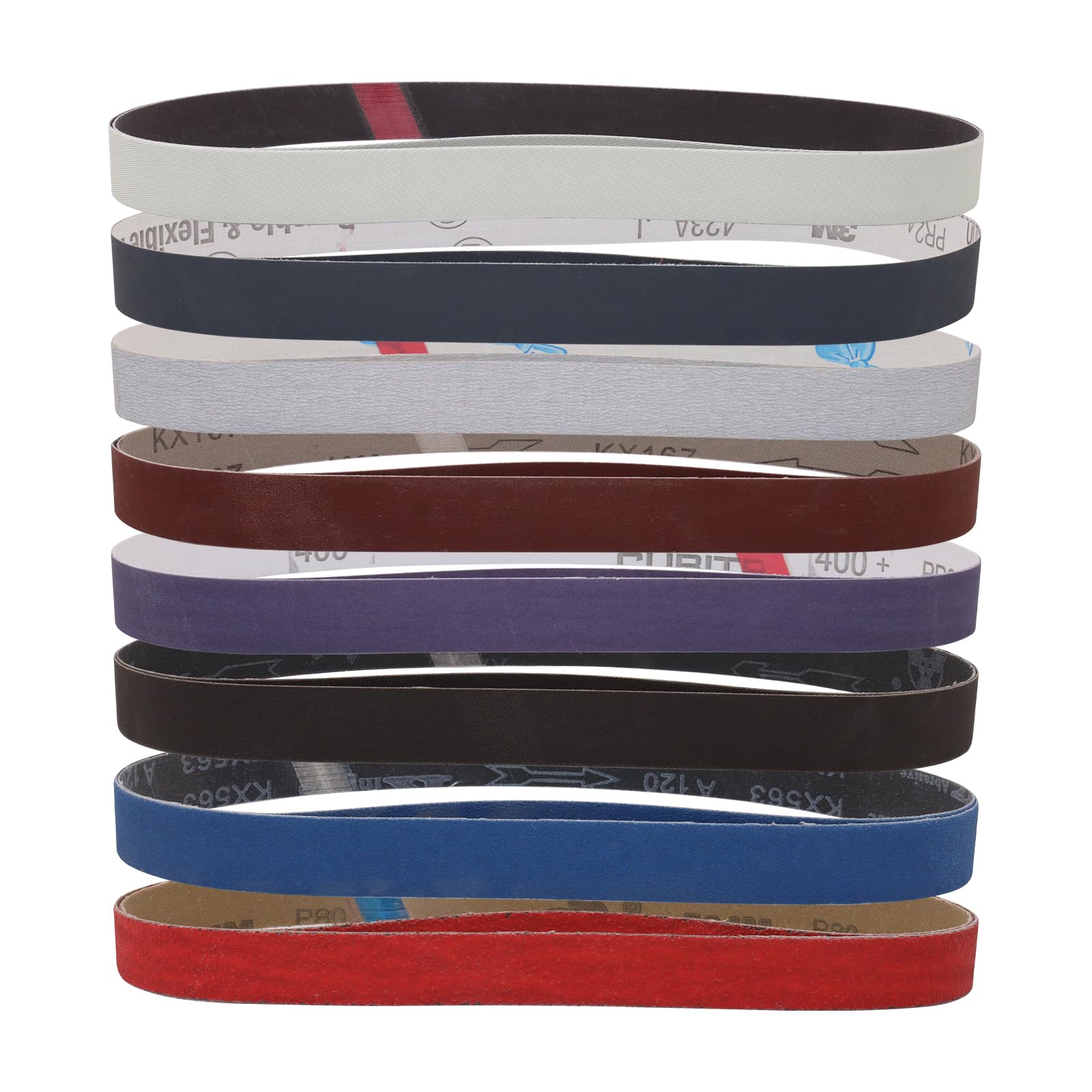 SHUTTLE GENIUS 16-Pack 1x30 Sanding Belts