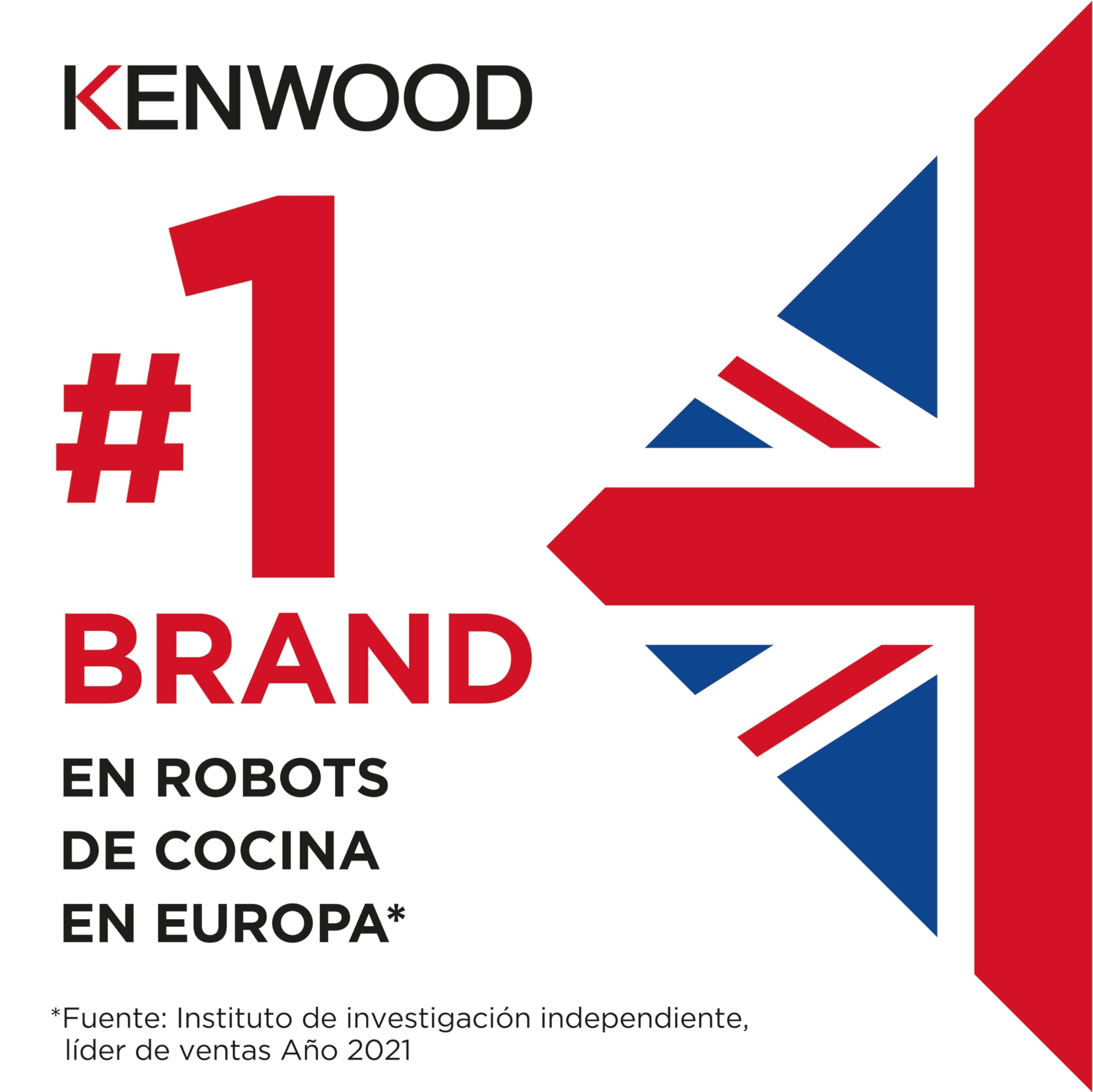 Kenwood kMix KMX750RD Robot de Cocina 5L 1000W Rojo