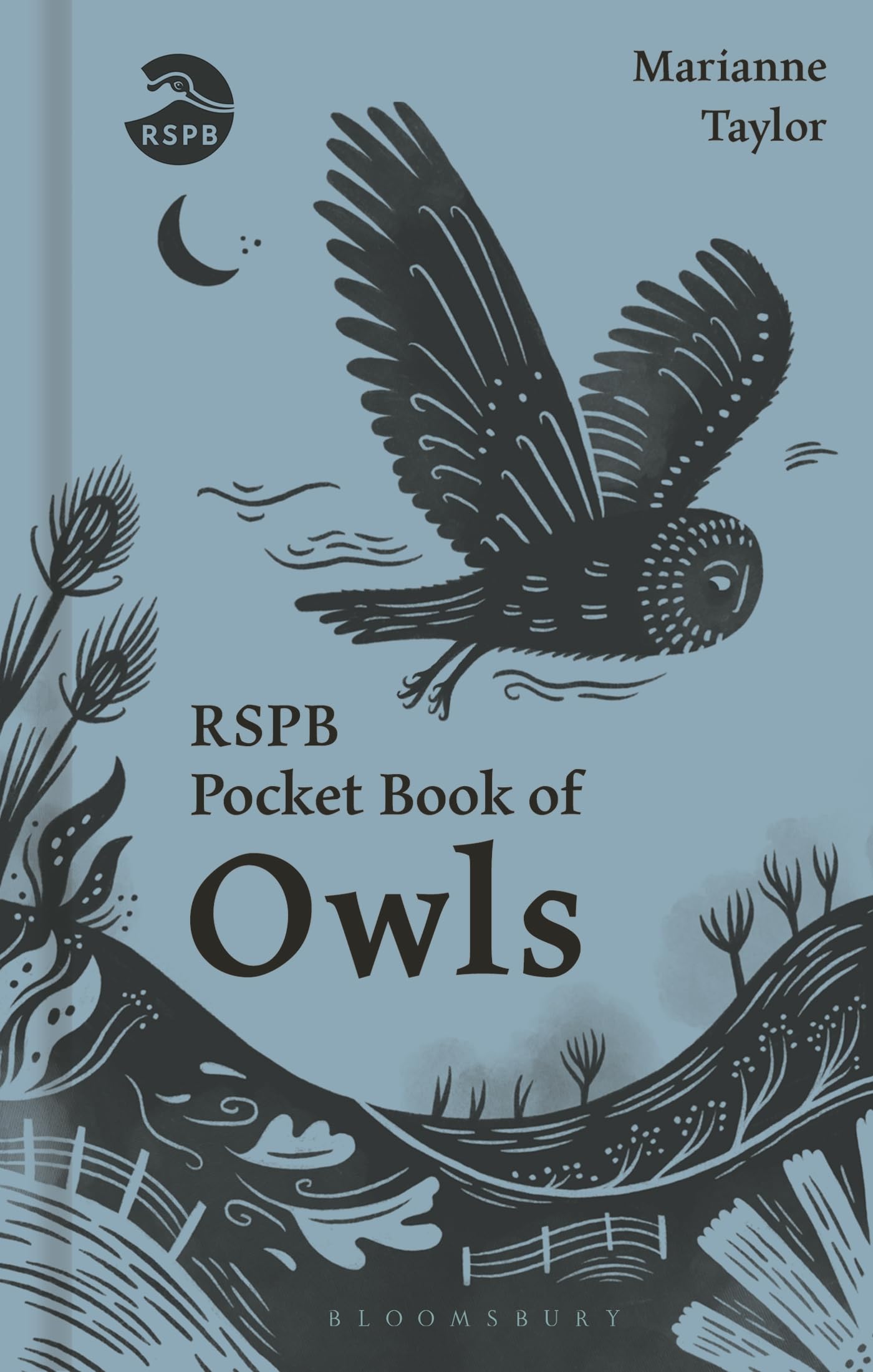 RSPB Pocket Book of Owls by Marianne Taylor (Hardback Book)