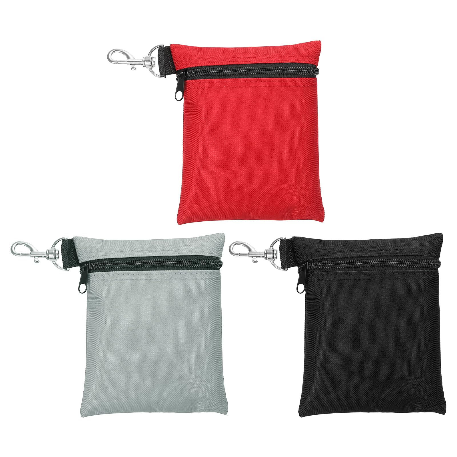 PATIKIL Zipper Golf Tee Pouch 6.7 x 5.5 Inch