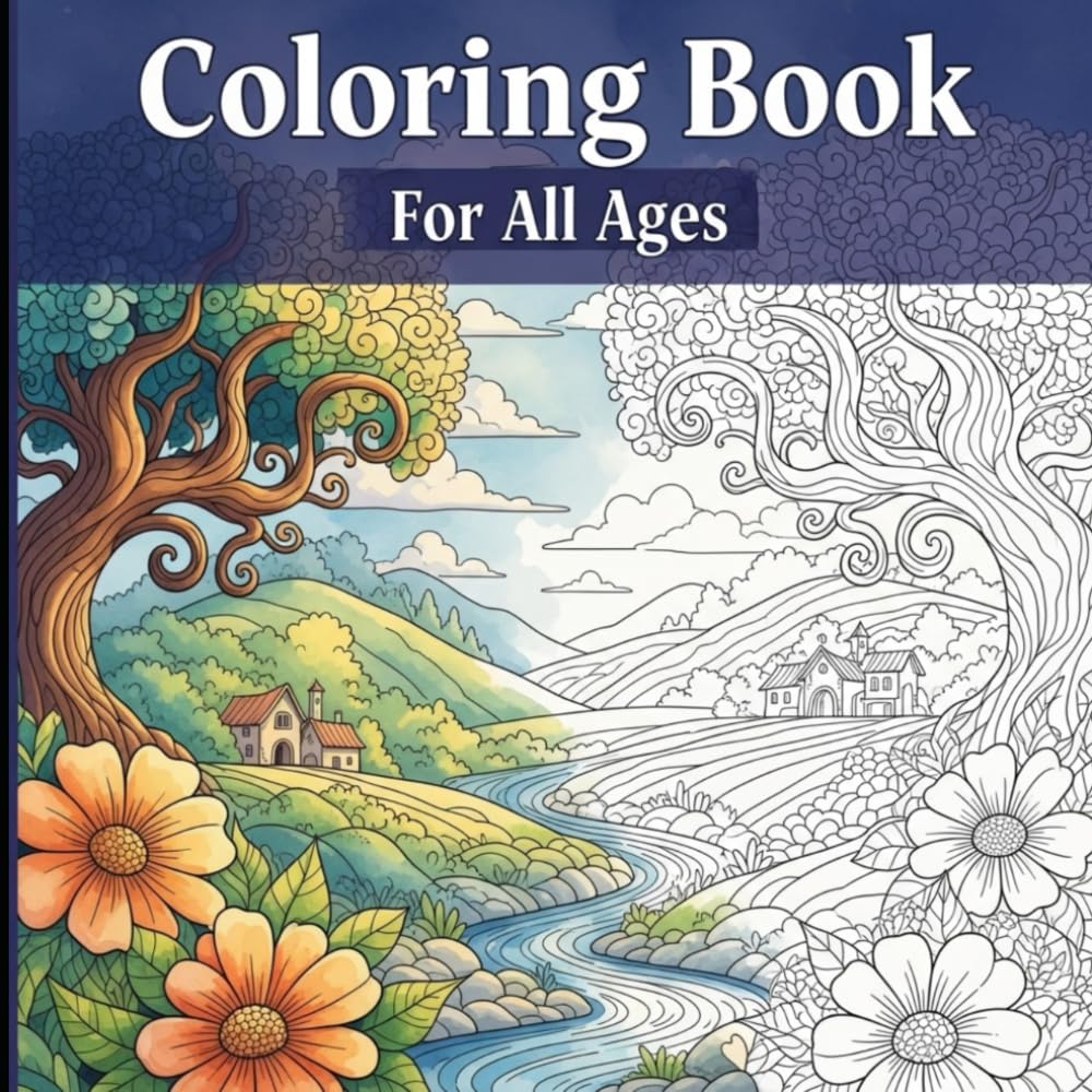 Coloring Book: For All Ages