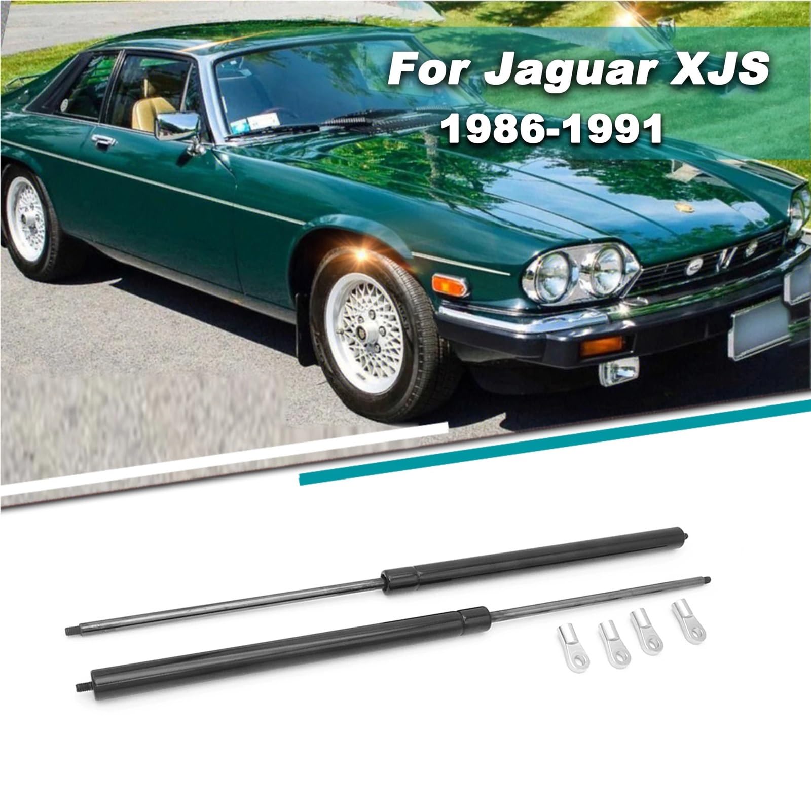 Amortyzator gazowy sprężyna gazowa Podpory Podnośnika Maski Przedniej Pasujące Do Jaguar XJS 1986-1991, Amortyzator Sprężyny Gazowej, Osłona Silnika, Amortyzator Kolumny