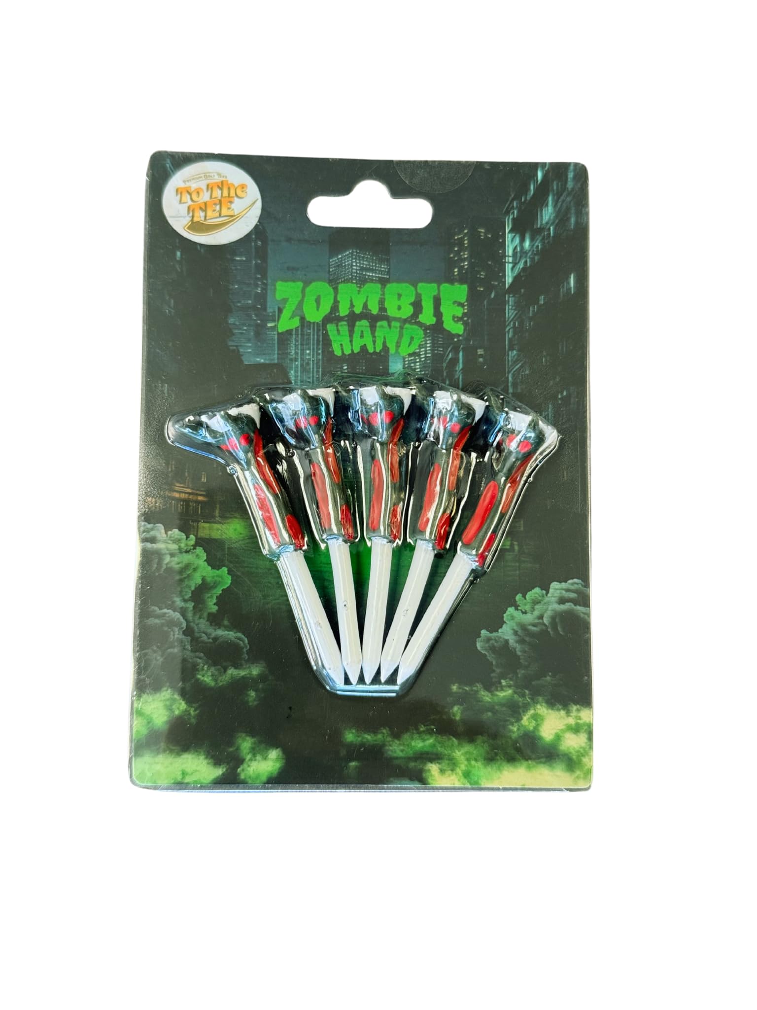 Zombie Hand Golf TEE, 5 Pack Tee's