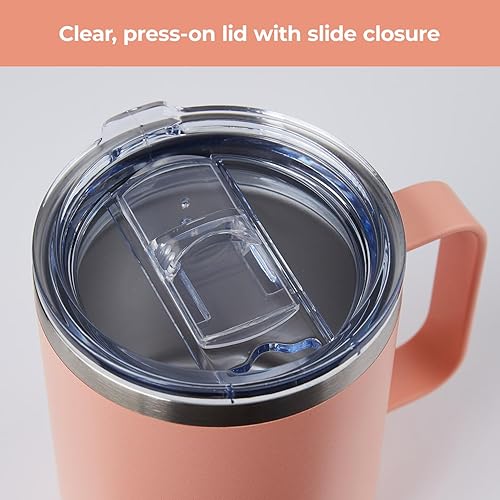 Miniatura 4 de GAM - Taza de café aislada con grabado láser, taza de café de 10 onzas, vaso de acero inoxidable con asa, taza de café con monograma de cumpleaños