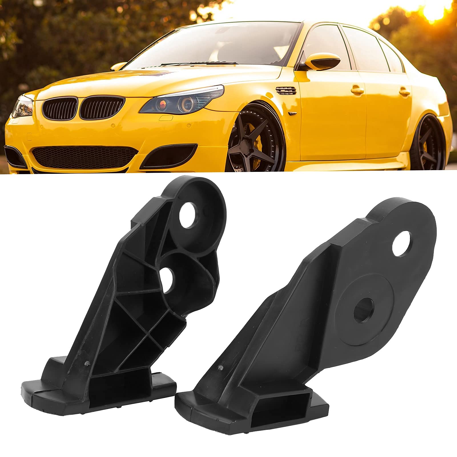 Supporto Paraurti Anteriore Staffa Paraurti Anteriore Coppia di Ricambio per Serie 3 E46 323i 1999 2000 51118195295