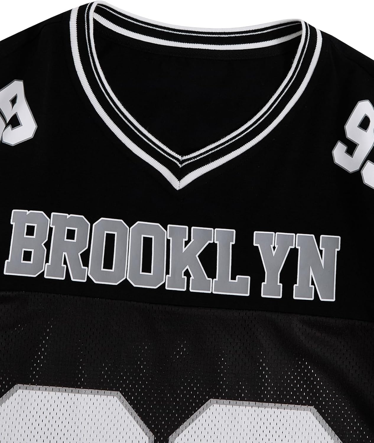 SOLY HUX Men's Short Sleeve Letter Graphic Tees Crew Neck Drop Shoulder Jersey Tee Shirt Streetwear - Image 3