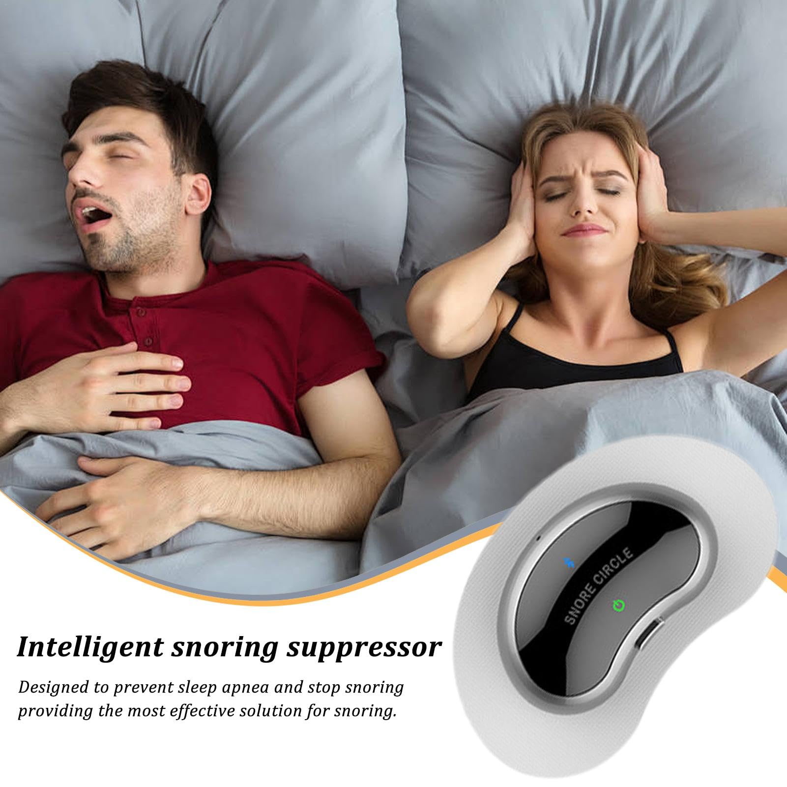 Máquina antirronquidos para prevenir el sueño, máquina antirronquidos, Máquina inteligente de prevención de ronquidos regulables, Electrónica inalámbrica de conexión al sueño para prevencios