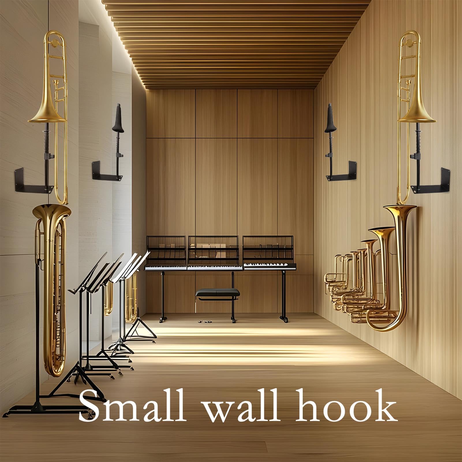 Trumpet Display Stand, Trumpet wieszak na instrumenty wiatru mosiężne