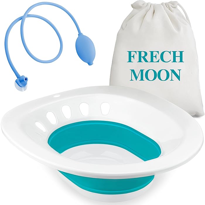 Buy Sitz Bath for Hemorrhoids Sitz Bath for Toilet Seat, Collapsible