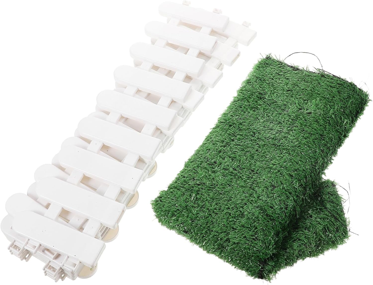 BESPORTBLE Miniature Garden Fence Mini Picket Fences for DIY Plants Pot for Dollhouse Decor