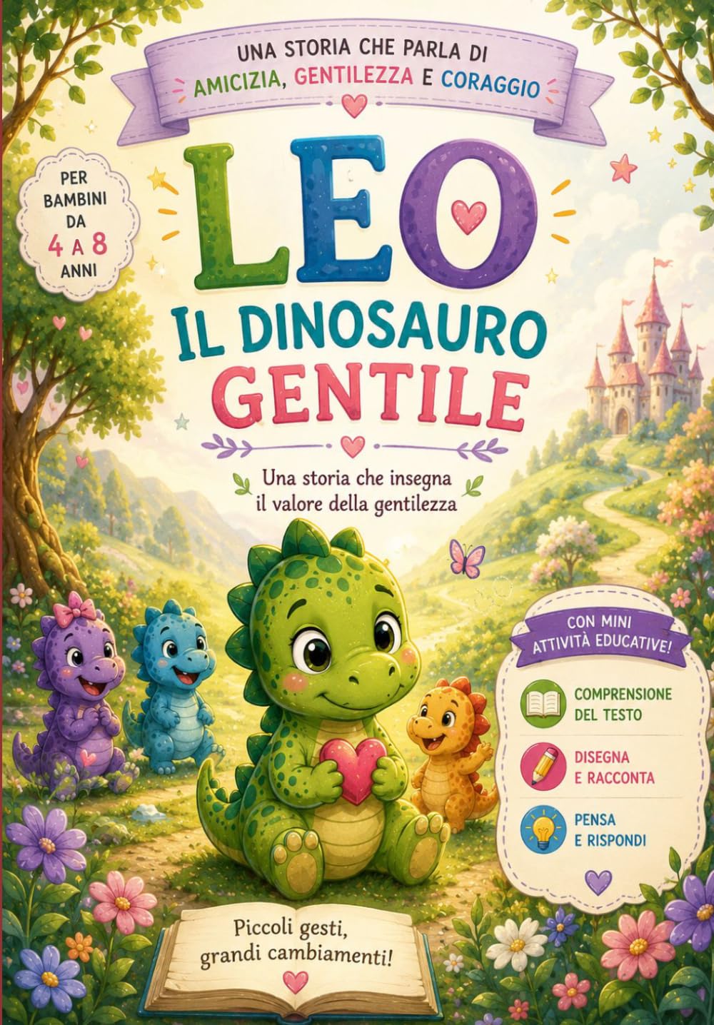 Leo il dinosauro gentile: una storia che insegna il valore della gentilezza