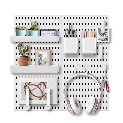 Wall Organizer Peg Board - Elevate And Declutter Your Gaming
