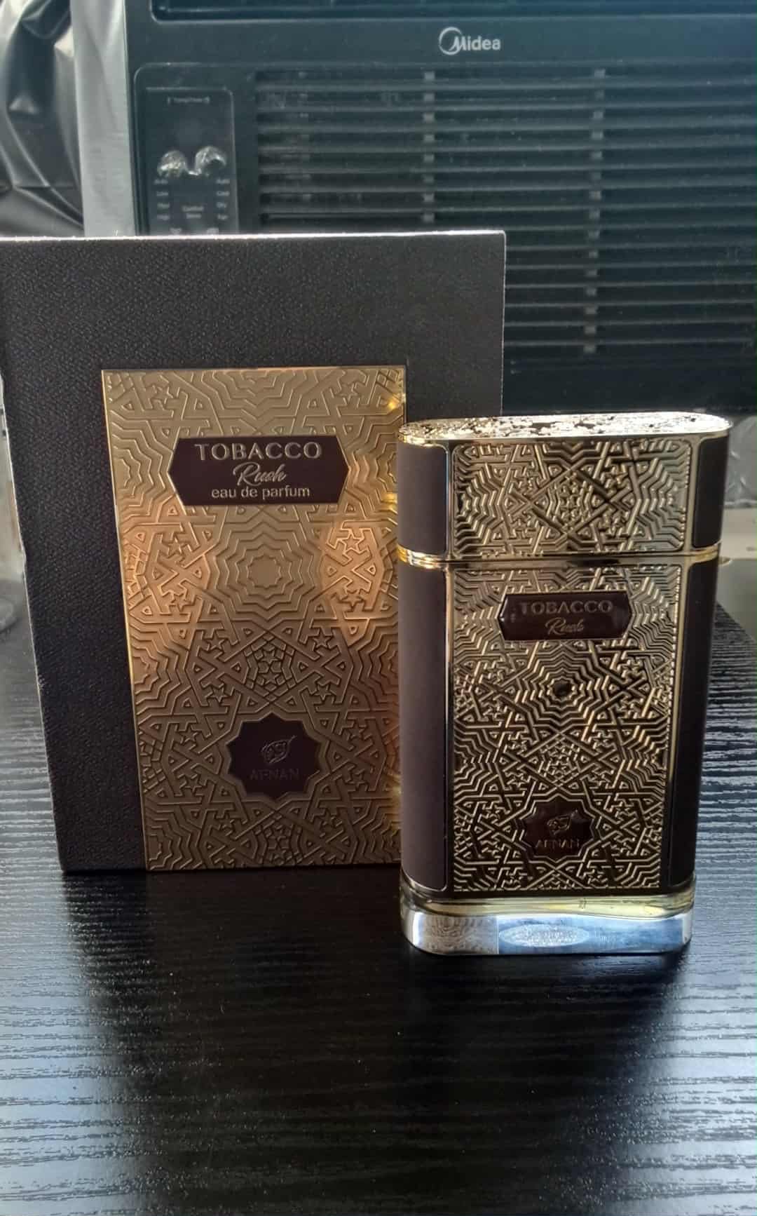 afnan tobacco Afnan Tobacco Rush Eau de Parfum for Men, 2.7 Fl. Oz Barbados