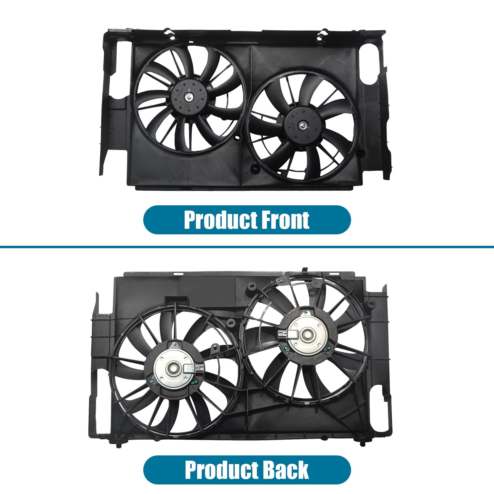 Radiator Cooling Fan Assembly For 2013-2018 Toyota RAV4 – Dual Fan With Shroud