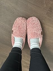 LongBay Vrouwen Winter Warme Chenille Gebreide Pantoffels Zachte Laarzen Memory Foam Vrouwen Pantoffels