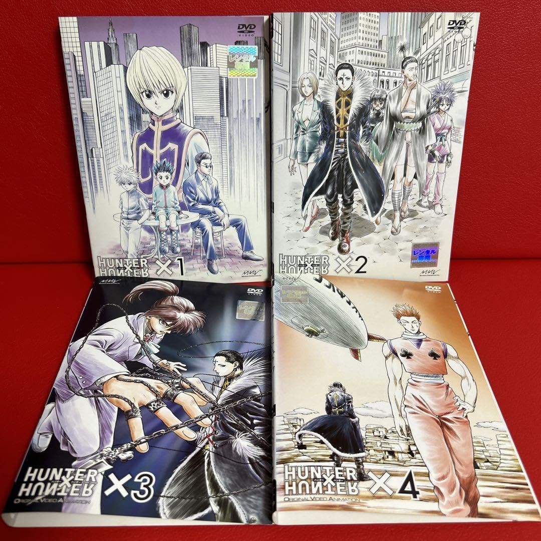 新品ケース HUNTER×HUNTER ハンターハンター 旧シリーズ 全15巻 Amazon.co.jp: ハンターハンター 旧 OVA アニメ DVD 全巻セット
