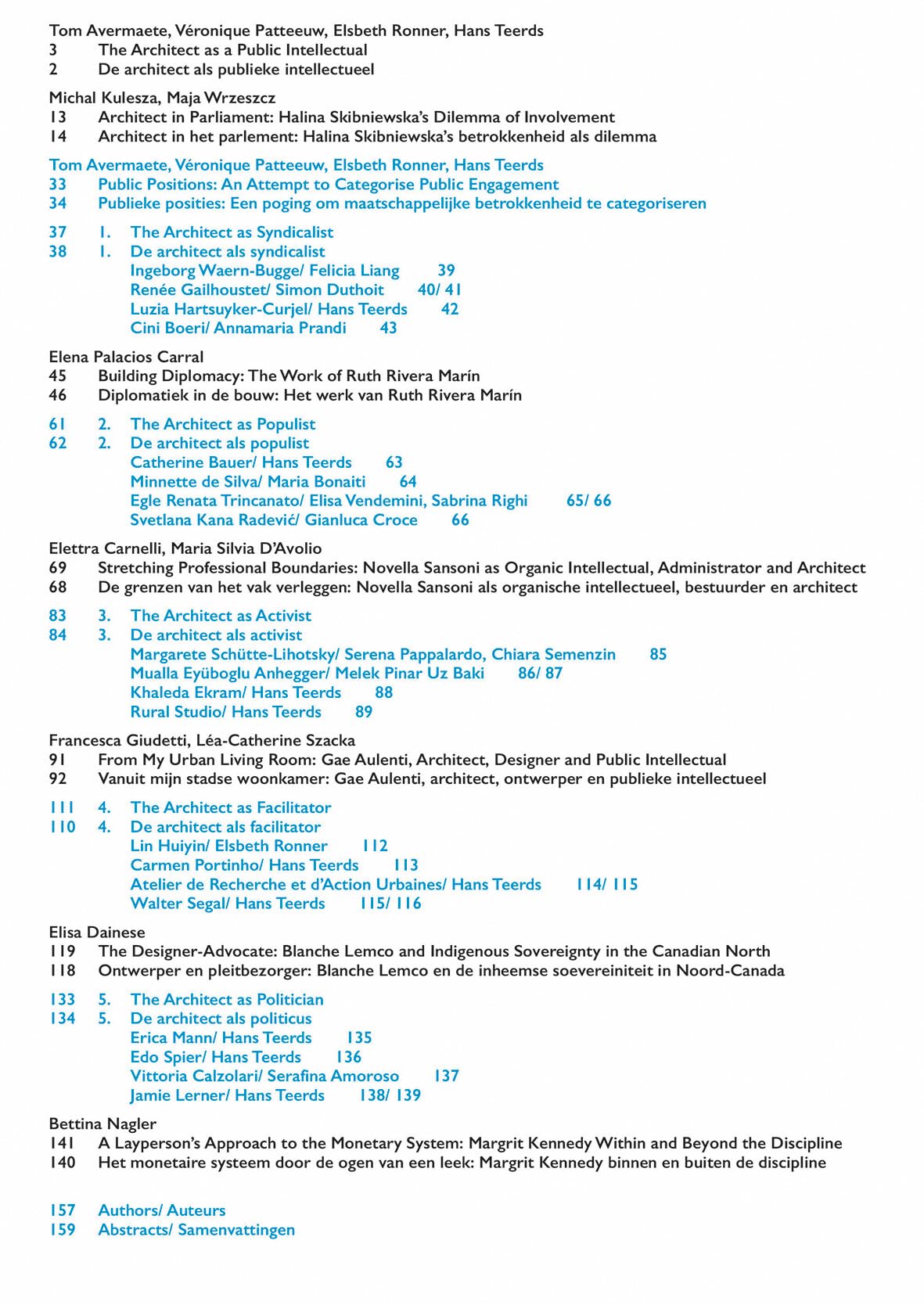 Oase 116 - The Architect as Public Intellectual