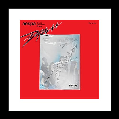 aespa Drama 4 Mini álbum CD+Photocard+Tracking Sealed (Versión Drama)