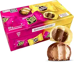 Caixa Sonho de Valsa e Ouro Branco Sortidos Sabor Chocolate 220g