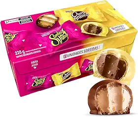 Caixa Sonho de Valsa e Ouro Branco Sortidos Sabor Chocolate 220g