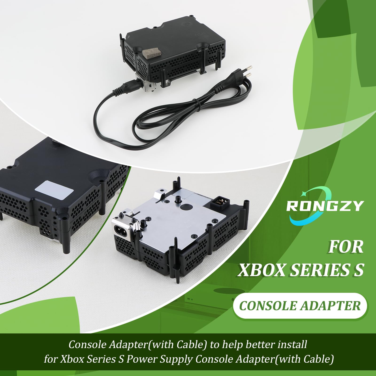 RongZy per Xbox Series S Alimentatore per Series S Alimentatore Interno Sostituire Series S con Strumenti di Riparazione