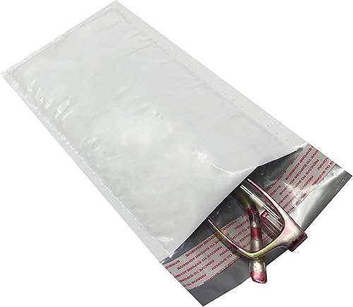 Miniatura 22 de Sobres acolchados de burbujas de polietileno – (250 unidades, #0 – 6 x 10 pulgadas) paquete y envío – autosellado estándar industrial producto