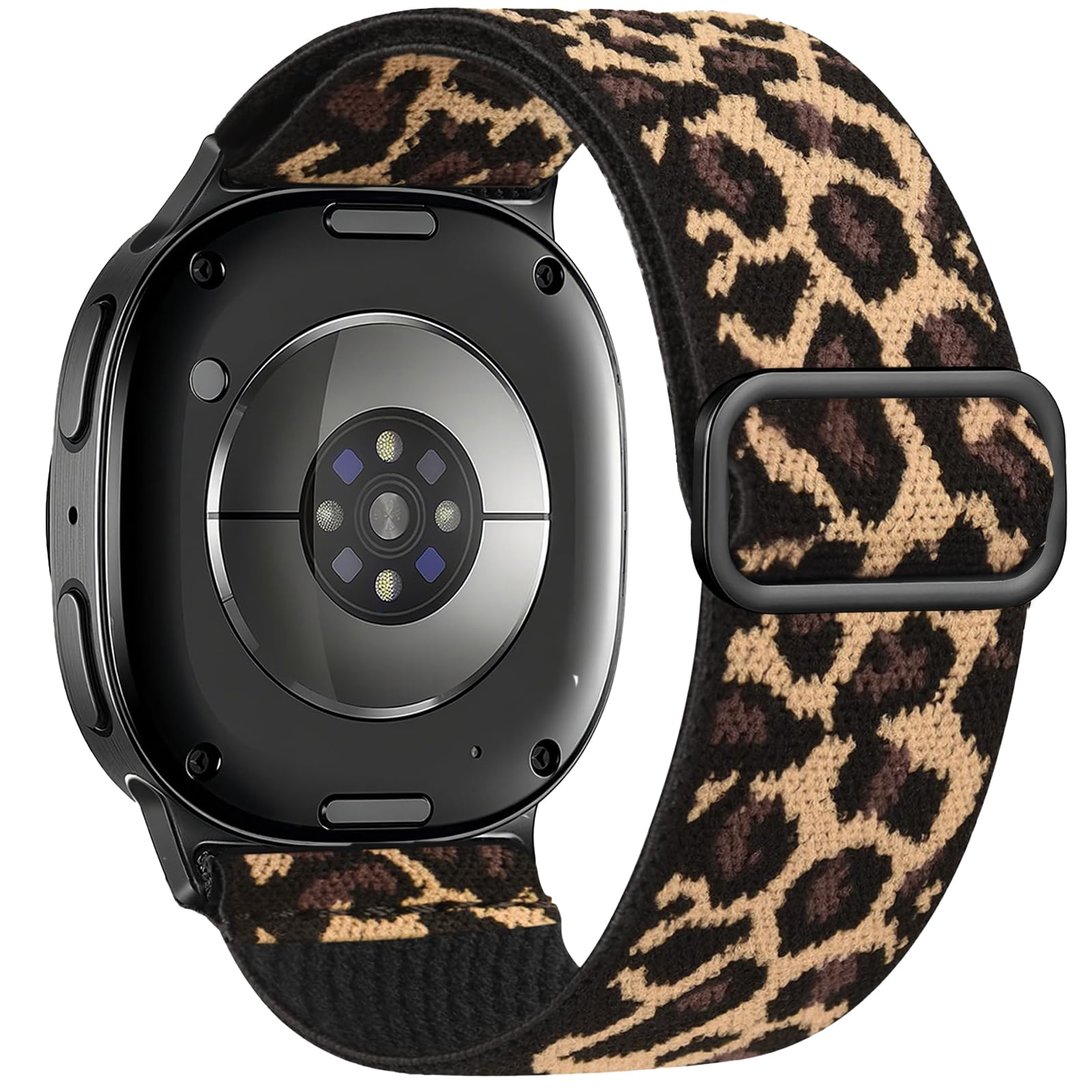 Geflochtenes Armband Kompatibel mit Samsung Galaxy Watch 8 40mm 44mm/8 Classic 46mm Damen Herren, Elastisch Sport Nylon Loop Armbänder für Galaxy Watch 8 Series
