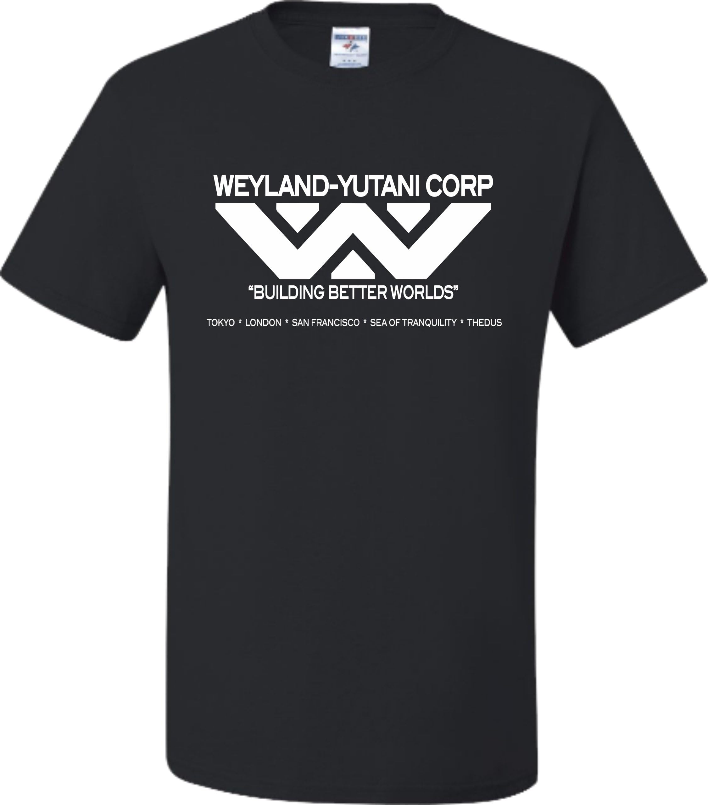 Go All Out XXX-Large Black Adult Weyland Yutani Corp Alien Company Science Fiction T-Shirt