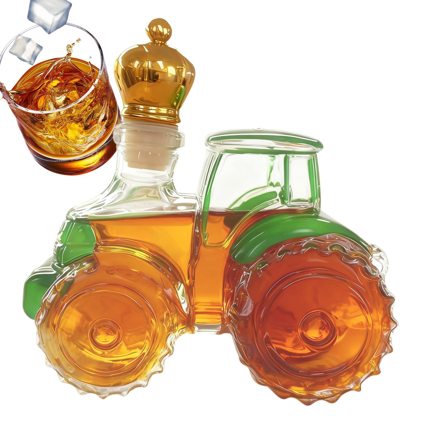 Bouteille de whisky en forme de voiture pour décoration de bureau et maison