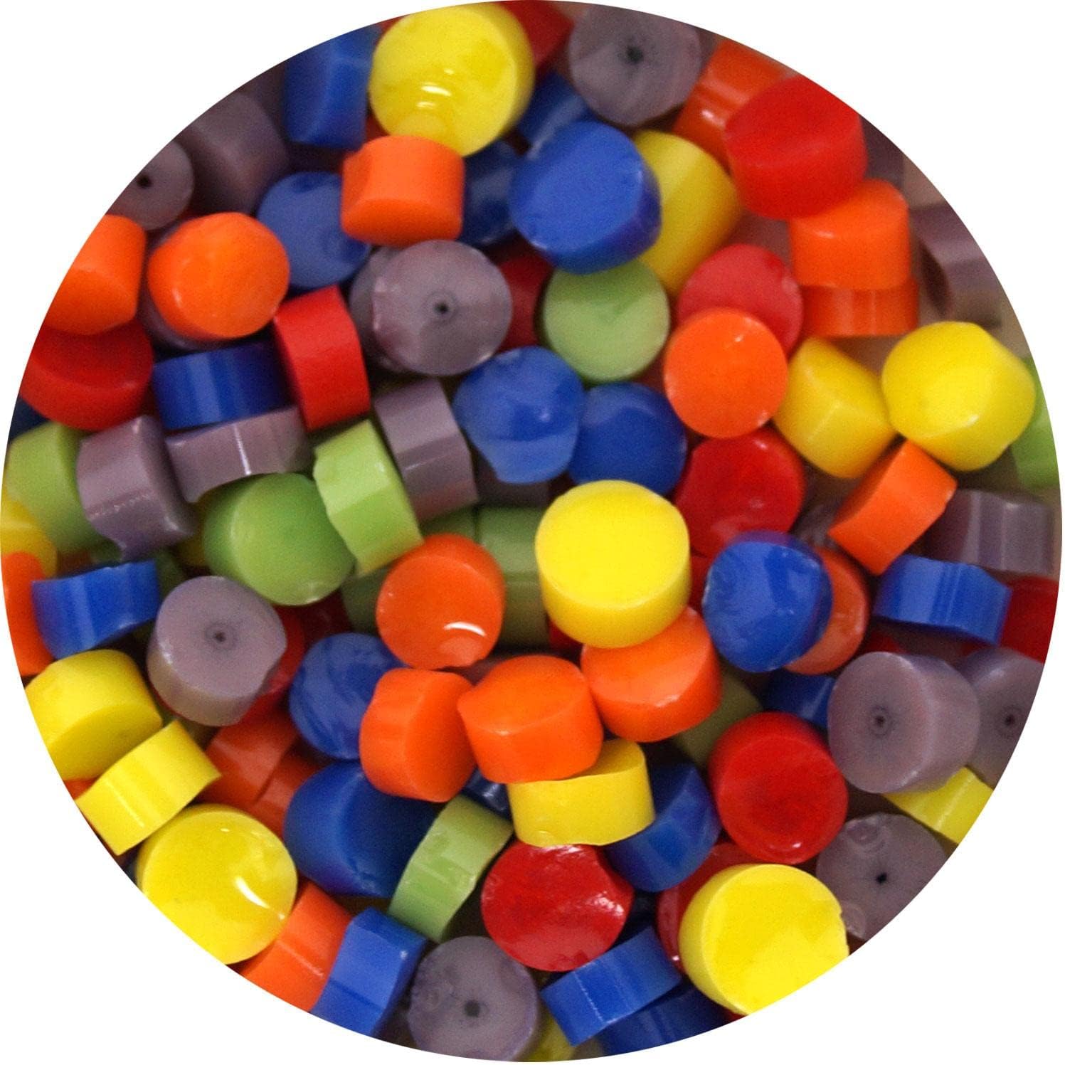 Delphi Glass Rainbow Dot Assortment - 96 Coe