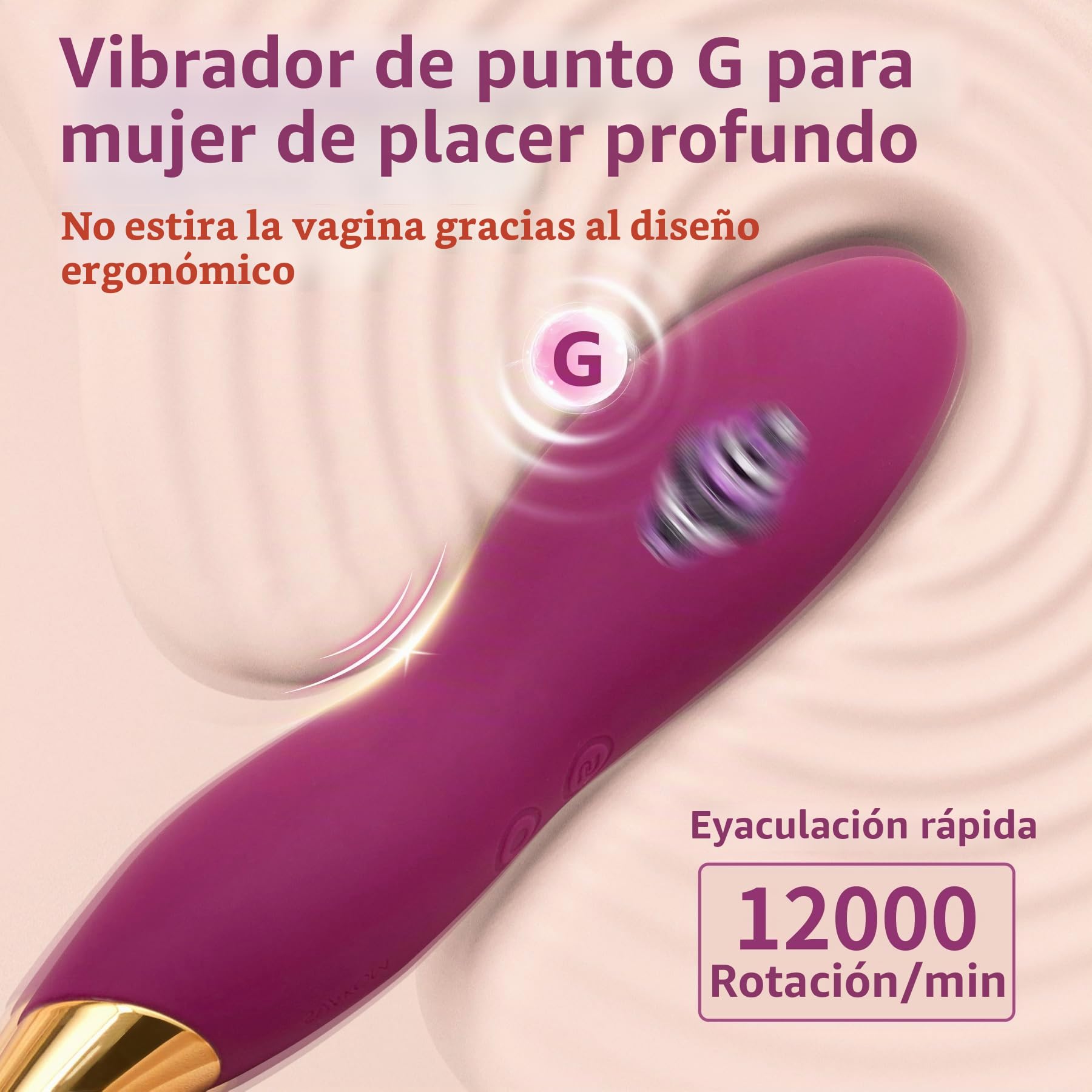 SVAKOM Vibración de alta frecuencia para mujeres, consolador vibrador, juguete sexual para las parejas, 10 modos de vibración y 2 cabezales de vibración, juguetes sexuales para mujeres, estimulador