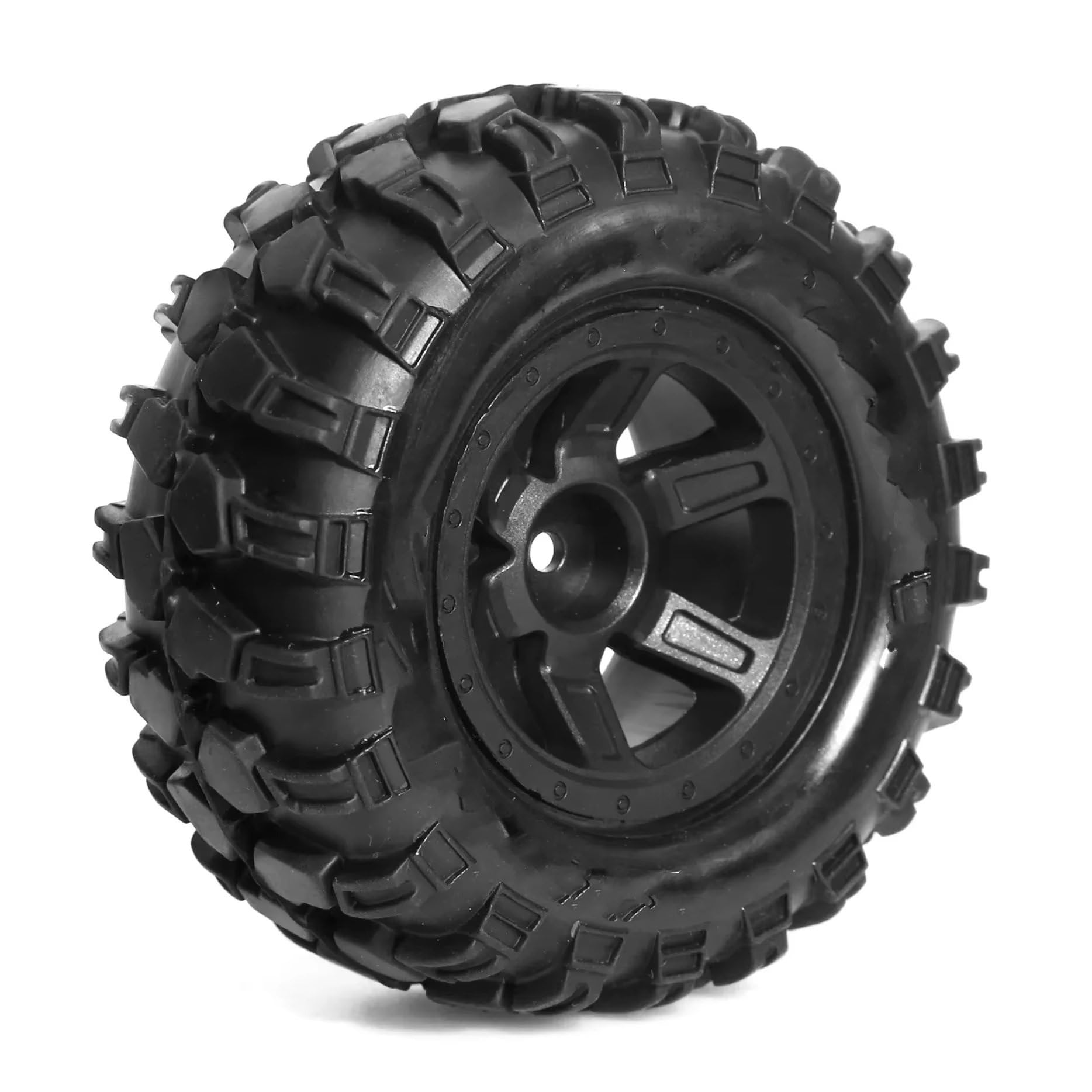 RC Car Repuestos Kit para MJX 10208 1/10 RC, Piezas De Mejora Coche, Accesorios, 4 Uds., 90mm, para Monster Truck, para Buggy, Neumáticos, Rueda Hexagonal 12mm